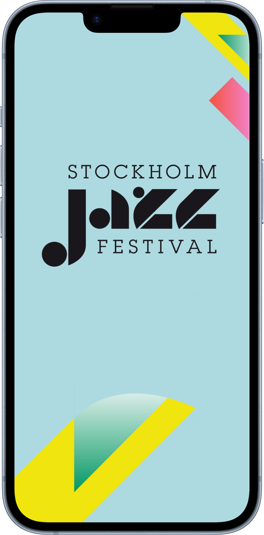 Stockholm Jazz Festival — app design